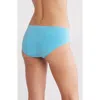 Nordstrom Rack Assorted 3-pack Ribbed Hipster Briefs In Blue Pool Teal Multi