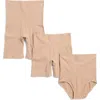 Nordstrom Rack Assorted 3-pack Shapewear Starter In Roebuck