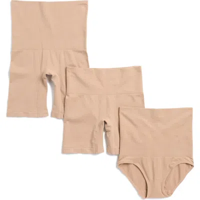 Nordstrom Rack Assorted 3-pack Shapewear Starter In Roebuck