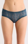 Nordstrom Rack Assorted 5-pack Lace Hipster Briefs In Pink Boss Green Multi