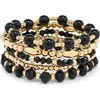 Nordstrom Rack Assorted 5-pack Stretch Bracelets In Multi