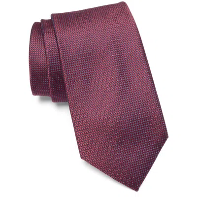 Nordstrom Rack Avalon Micro Print Tie In Burgundy