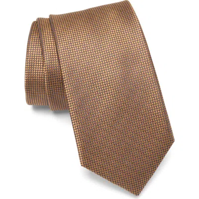 Nordstrom Rack Avalon Micro Print Tie In Gold