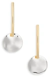 Nordstrom Rack Bar & Disc Drop Earrings In Multi