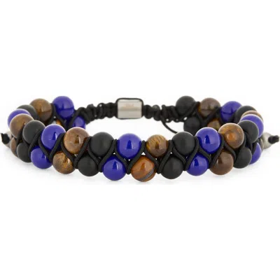 Nordstrom Rack Bead Wrap Bracelet In Multi