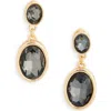 Nordstrom Rack Bezel Set Crystal Drop Earrings