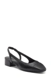 Nordstrom Rack Blaire Slingback Pump In Black Snake