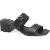 Nordstrom Rack Blake Heeled Slide Sandal In Black