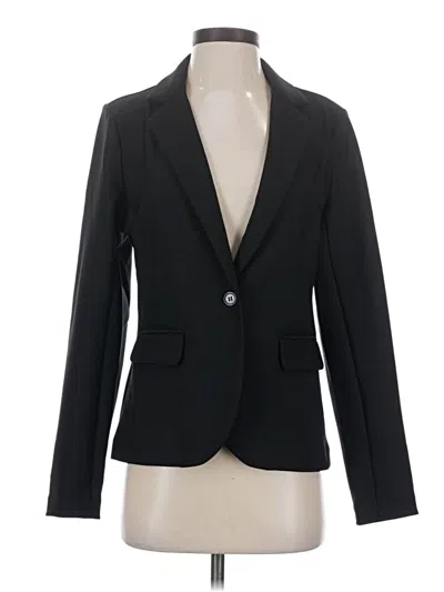 Pre-owned Nordstrom Rack Blazer Jacket In Black