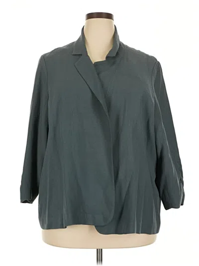 Pre-owned Nordstrom Rack Blazer Jacket In Gray