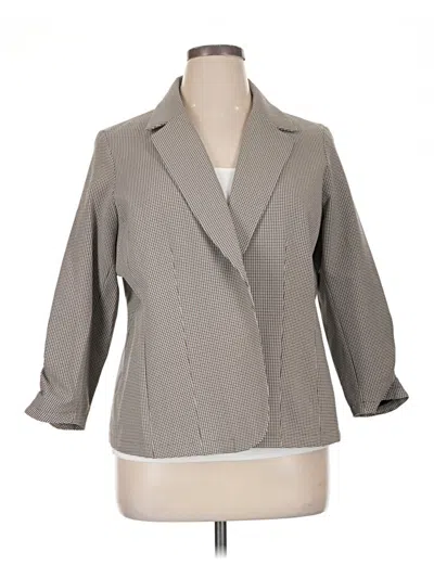 Pre-owned Nordstrom Rack Blazer Jacket In Gray