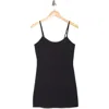 Nordstrom Rack Bonded Seam Long Camisole In Black