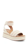 Nordstrom Rack Bondi Platform Sandal In Ivory Vanilla