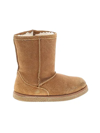 Pre-owned Nordstrom Rack Kids' Boots In Brown