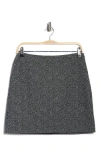 Nordstrom Rack Bouclé Knit Miniskirt In Gray