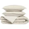 Nordstrom Rack Broken Stitch Quilt Set In Gray