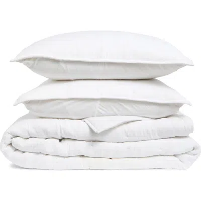 Nordstrom Rack Broken Stitch Quilt Set In Black
