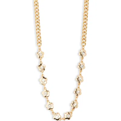 Nordstrom Rack Bubbly Star Chain Necklace In Gold