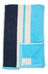 Nordstrom Rack Cabana Stripe Beach Towel In Blue Pool