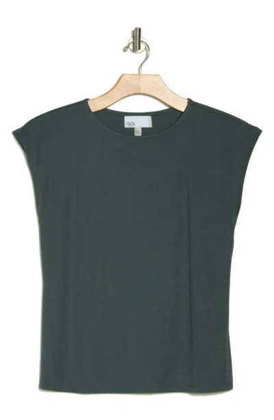 Nordstrom Rack Cap Sleeve Modal Blend T-shirt In Green