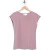 Nordstrom Rack Cap Sleeve Modal Blend T-shirt In Purple Morn