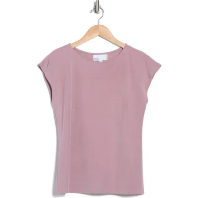 Nordstrom Rack Cap Sleeve Modal Blend T-shirt In Purple Morn