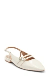 Nordstrom Rack Capris Slingback Flat In White