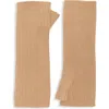 Nordstrom Rack Cashmere Arm Warmers In Brown