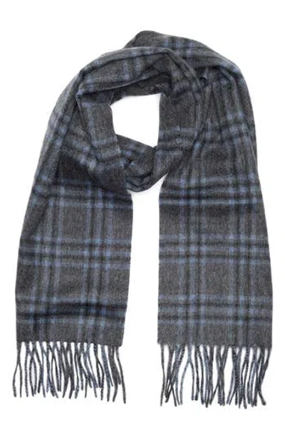 Nordstrom Rack Cashmere Fringe Scarf In Gray