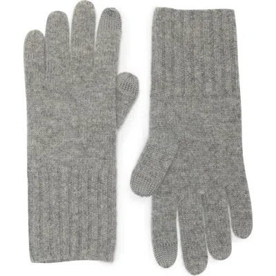 Nordstrom Rack Cashmere Gloves In Gray