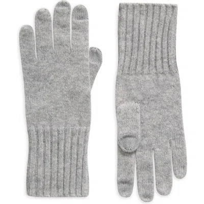 Nordstrom Rack Cashmere Gloves In Grey Formal
