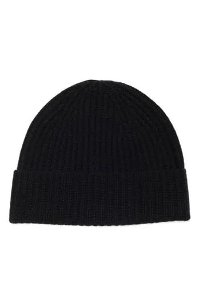 NORDSTROM RACK NORDSTROM RACK CASHMERE RIBBED BEANIE