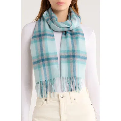 Nordstrom Rack Cashmere Scarf In Ivory- Grey