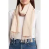 Nordstrom Rack Cashmere Scarf In Pink Peony Bud