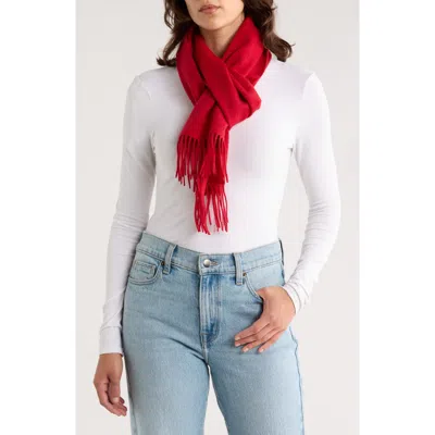 Nordstrom Rack Cashmere Scarf In Red