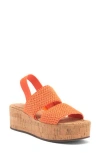 Nordstrom Rack Cassie Platform Wedge Slingback Sandal