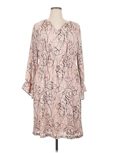 Pre-owned Nordstrom Rack Casual Dress In Tan