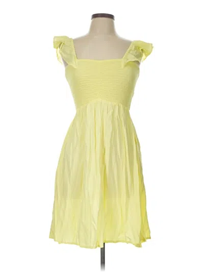Pre-owned Nordstrom Rack Casual Dress In Yellow