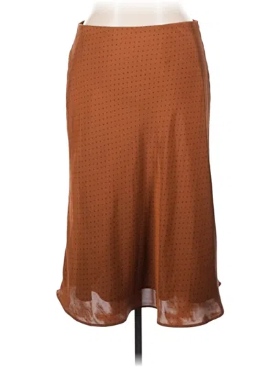 Pre-owned Nordstrom Rack Casual Skirt In Brown