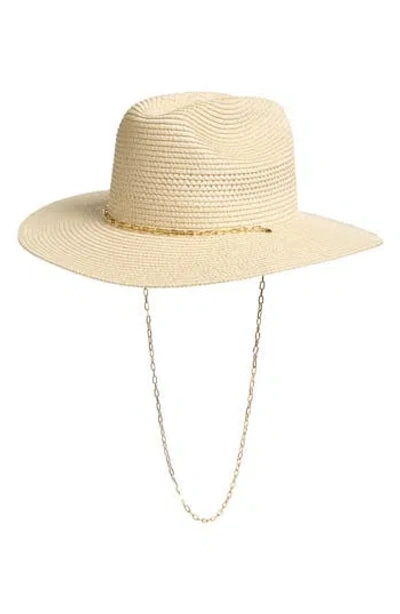 Nordstrom Rack Chain Link Chin Strap Floppy Hat