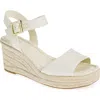 Nordstrom Rack Charlene Espadrille Platform Wedge Sandal In Ivory Egret