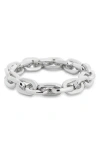 Nordstrom Rack Chunky Link Stretch Bracelet In Metallic