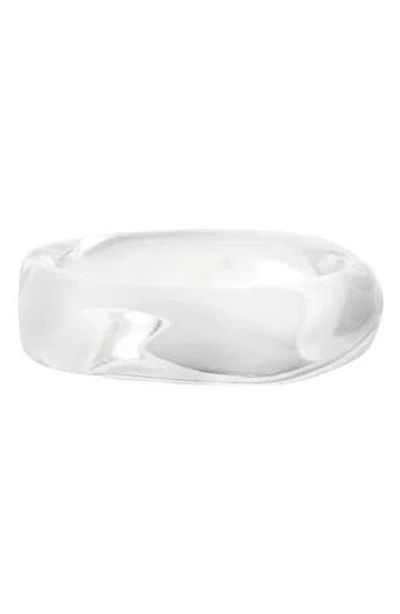 Nordstrom Rack Chunky Resin Bangle Bracelet In White