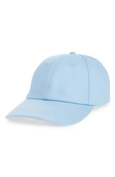 Nordstrom Rack Classic Cotton Baseball Cap In Blue