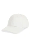 Nordstrom Rack Classic Cotton Baseball Cap In White