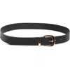 Nordstrom Rack Classic Trouser Belt In Black