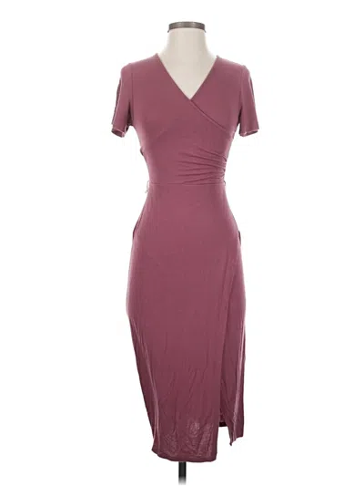 Pre-owned Nordstrom Rack Cocktail Dress In Burgundy
