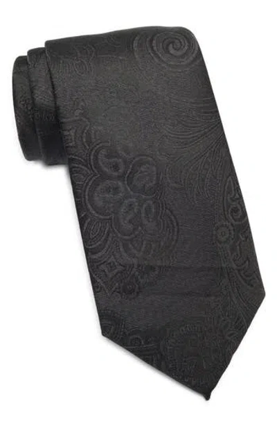 Nordstrom Rack Columbus Circle Silk Tie In Black