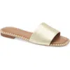 Nordstrom Rack Cora Slide Sandal In Gold