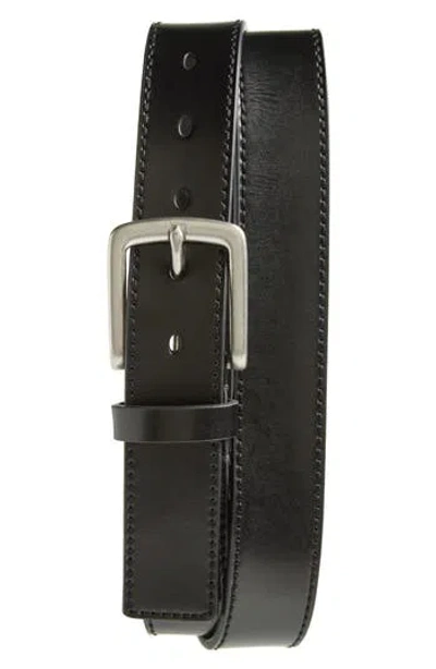 Nordstrom Rack Core Faux Leather Belt In Black